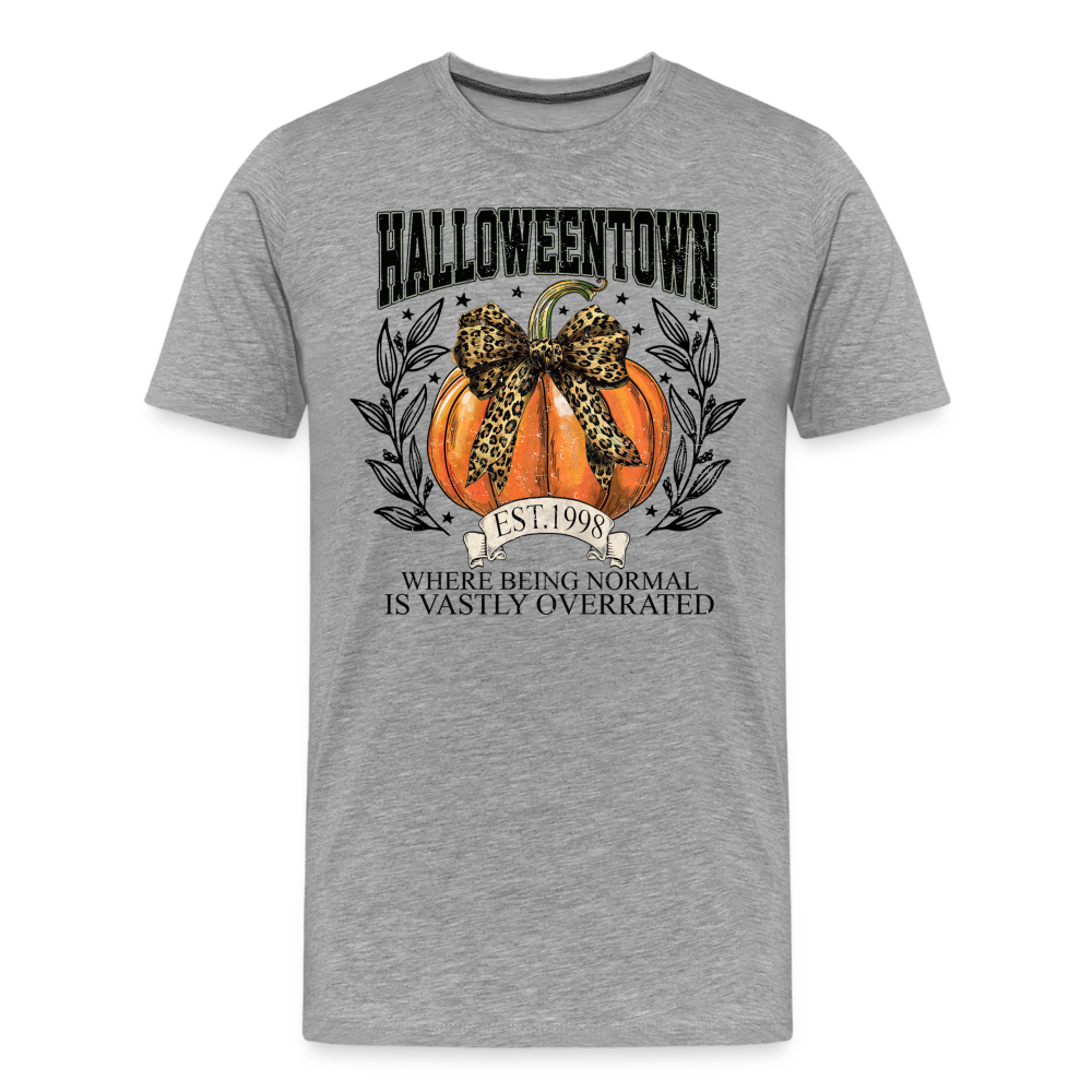 Halloweentown Halloween Horror Premium T-Shirt Herren - Grau meliert