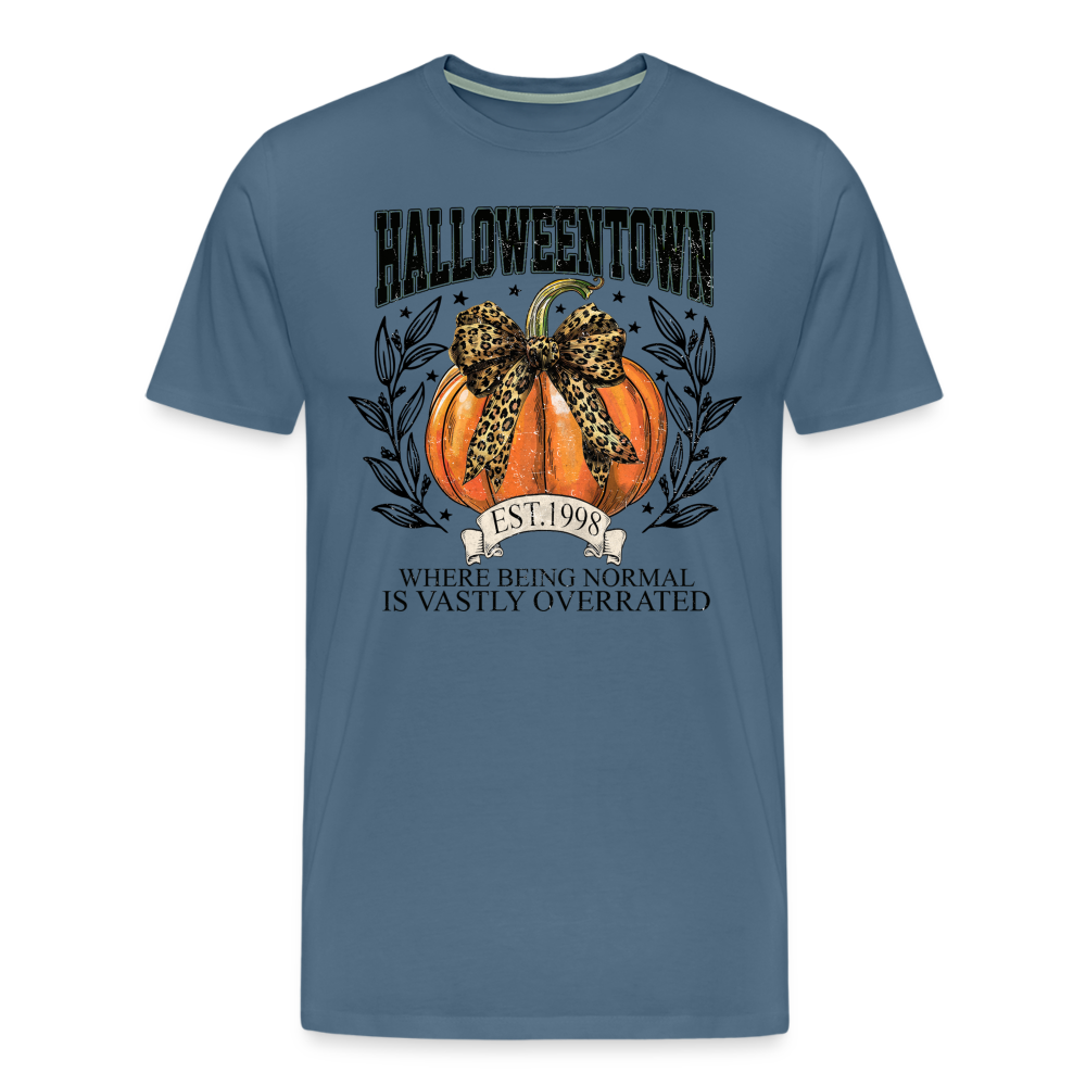 Halloweentown Halloween Horror Premium T-Shirt Herren - Blaugrau