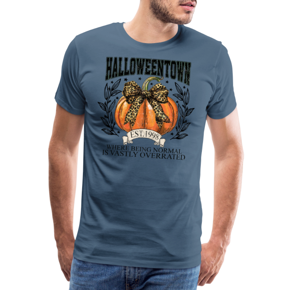 Halloweentown Halloween Horror Premium T-Shirt Herren - Blaugrau