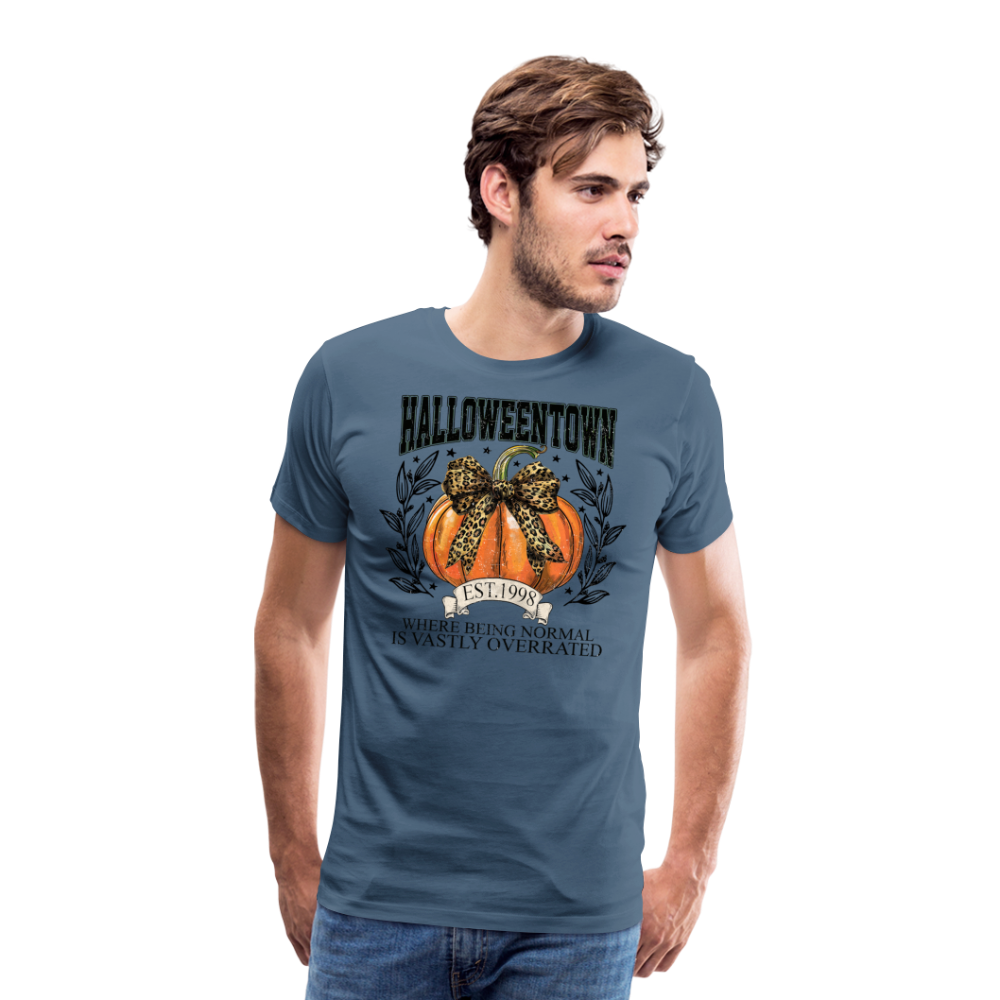 Halloweentown Halloween Horror Premium T-Shirt Herren - Blaugrau