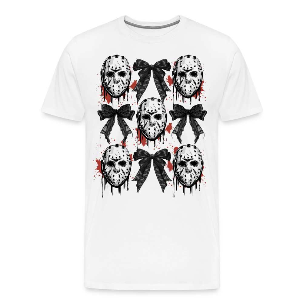 Jason mix Halloween Horror Premium T-Shirt Herren - Weiß