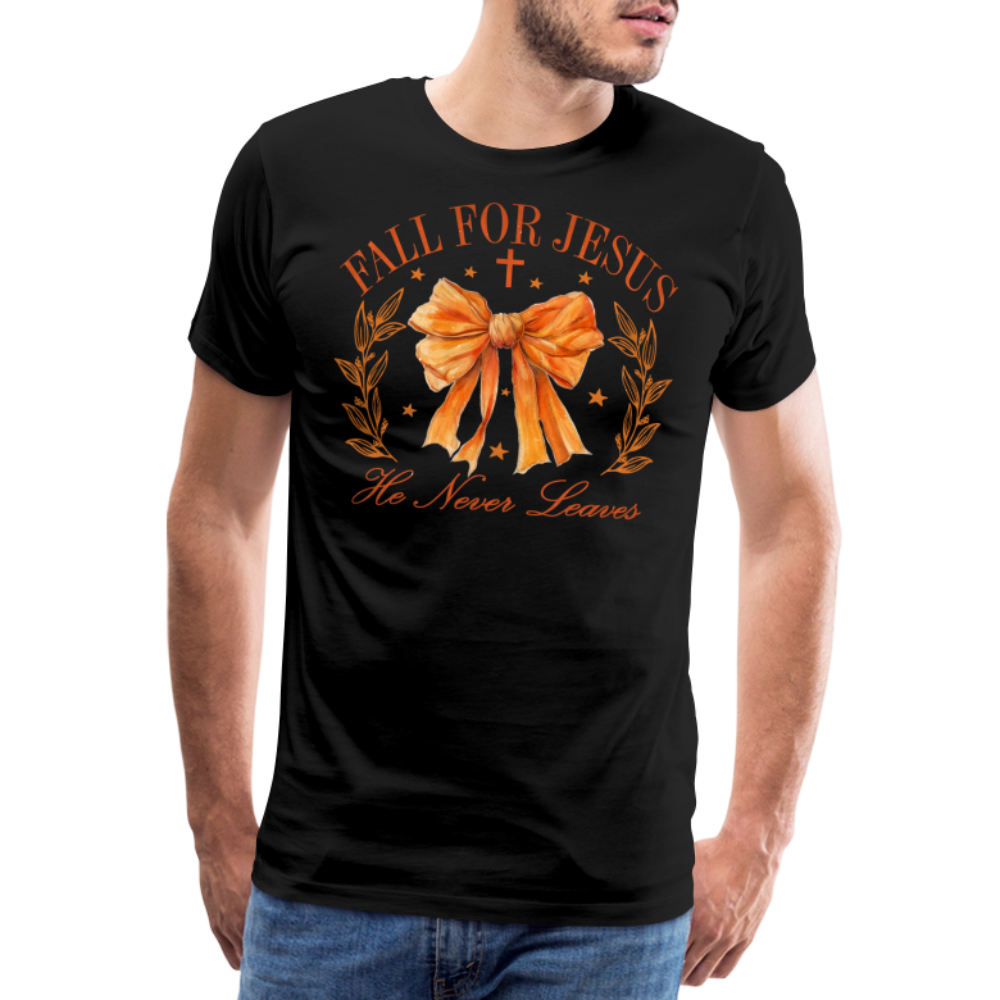 Fall for Jesus Halloween Horror Premium T-Shirt Herren - Schwarz