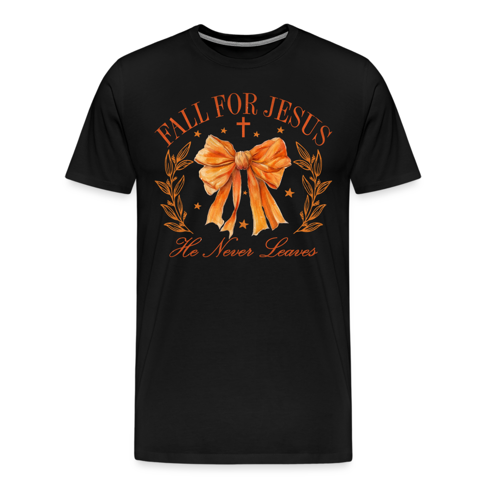 Fall for Jesus Halloween Horror Premium T-Shirt Herren - Schwarz
