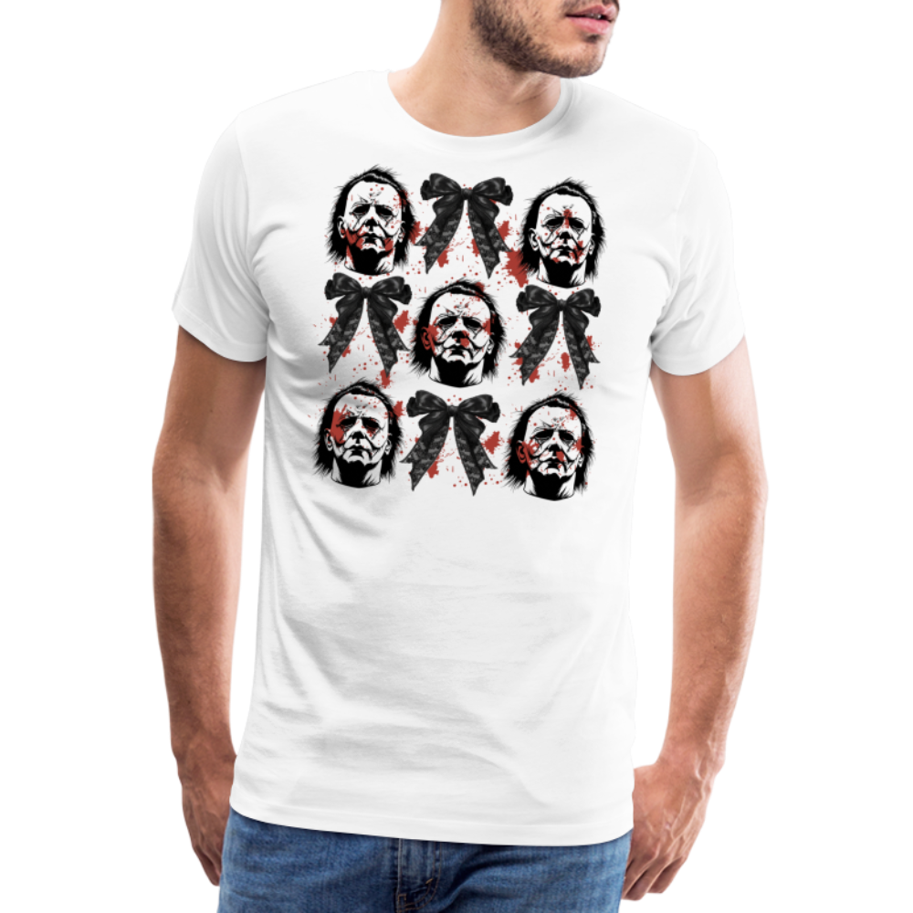 Michael Mix Halloween Horror Premium T-Shirt Herren - Weiß