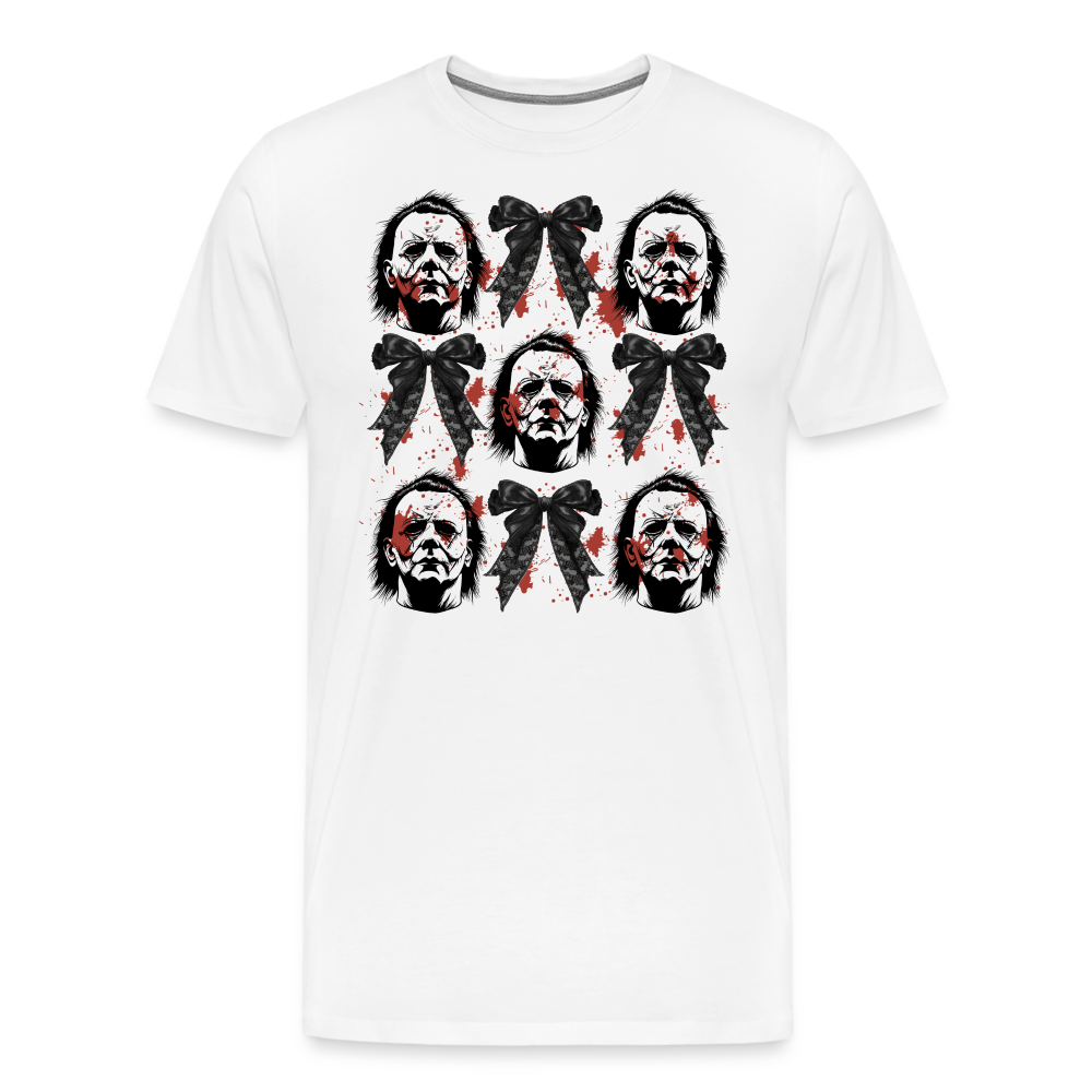 Michael Mix Halloween Horror Premium T-Shirt Herren - Weiß