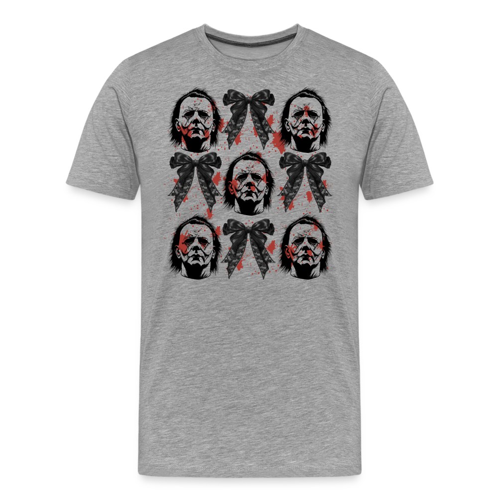 Michael Mix Halloween Horror Premium T-Shirt Herren - Grau meliert