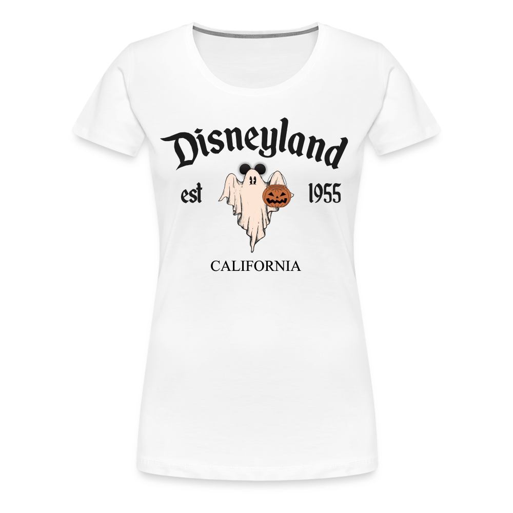 Disneyland EST. 1955 Halloween Horror Premium T-Shirt Damen - Weiß