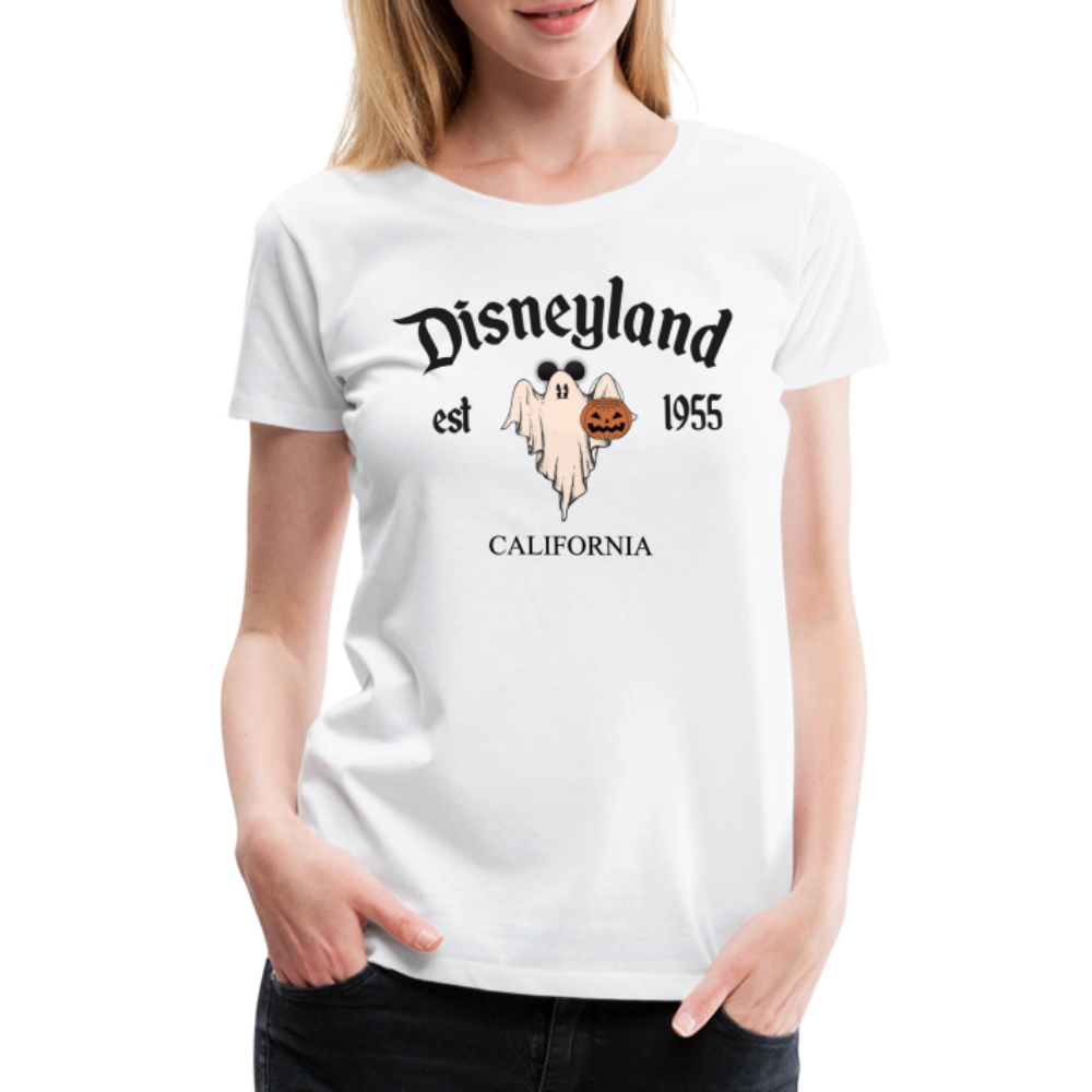 Disneyland EST. 1955 Halloween Horror Premium T-Shirt Damen - Weiß