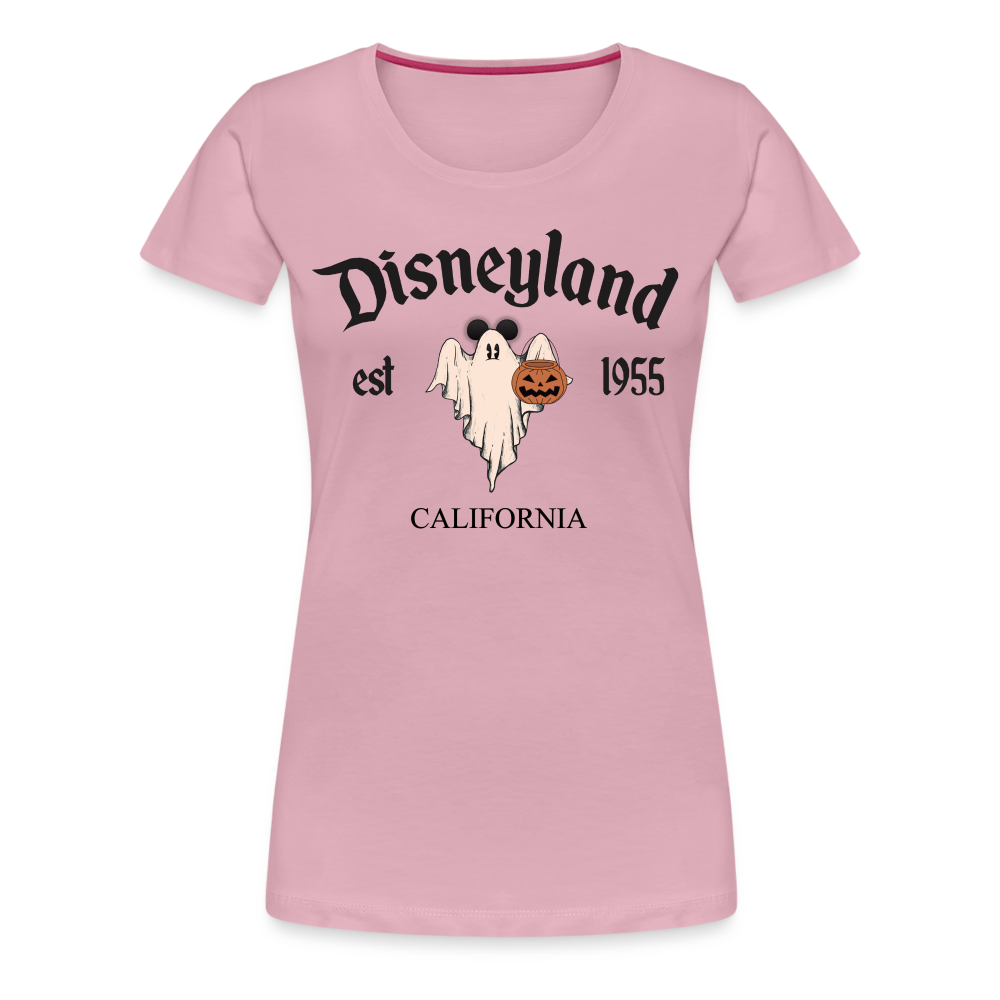 Disneyland EST. 1955 Halloween Horror Premium T-Shirt Damen - Hellrosa