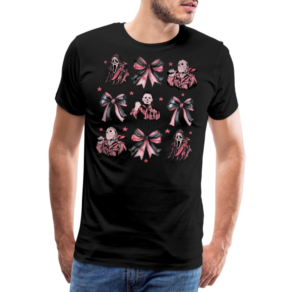 Pinkhalloween Horror Premium T-Shirt Herren - Schwarz