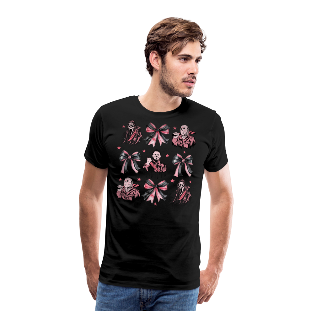 Pinkhalloween Horror Premium T-Shirt Herren - Schwarz