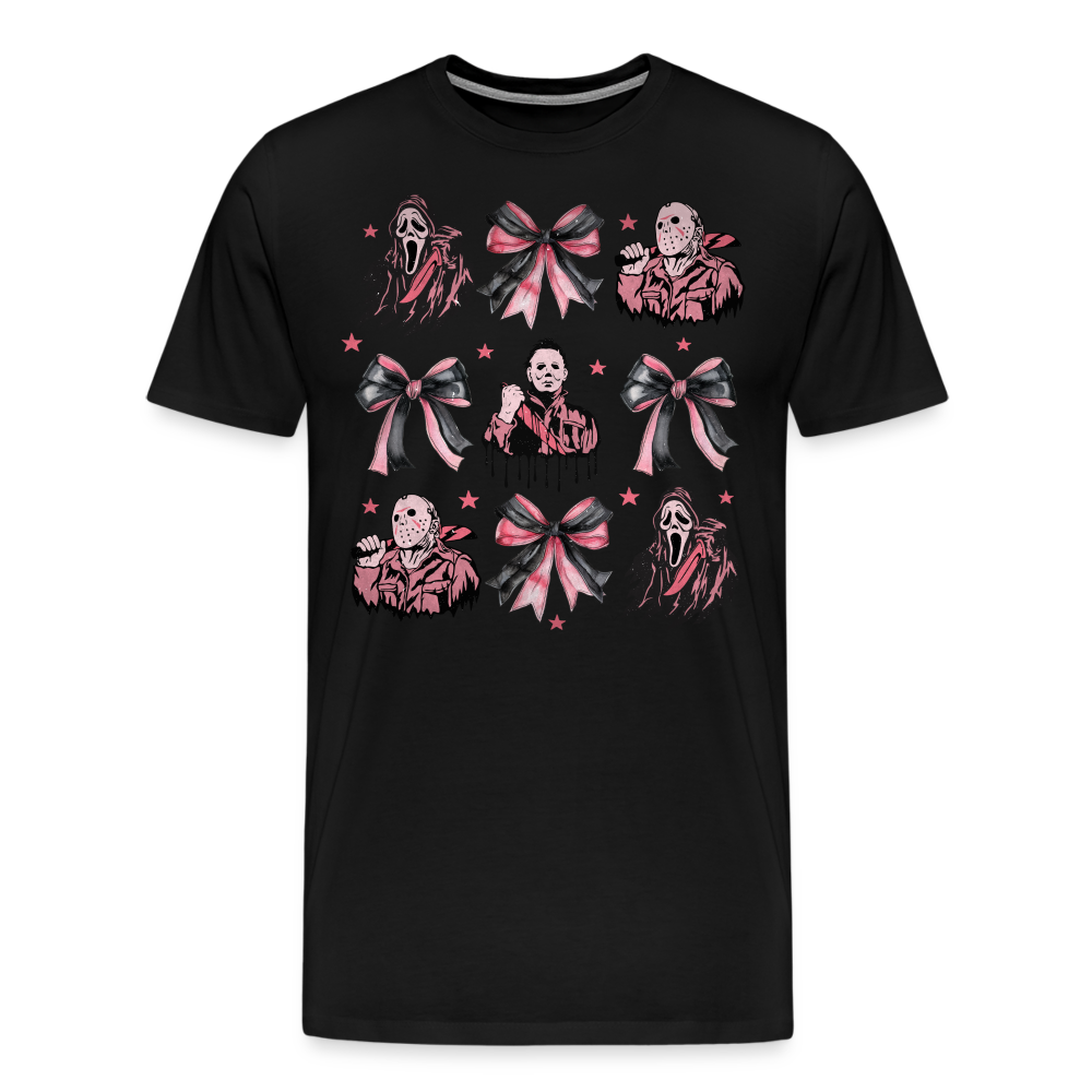 Pinkhalloween Horror Premium T-Shirt Herren - Schwarz