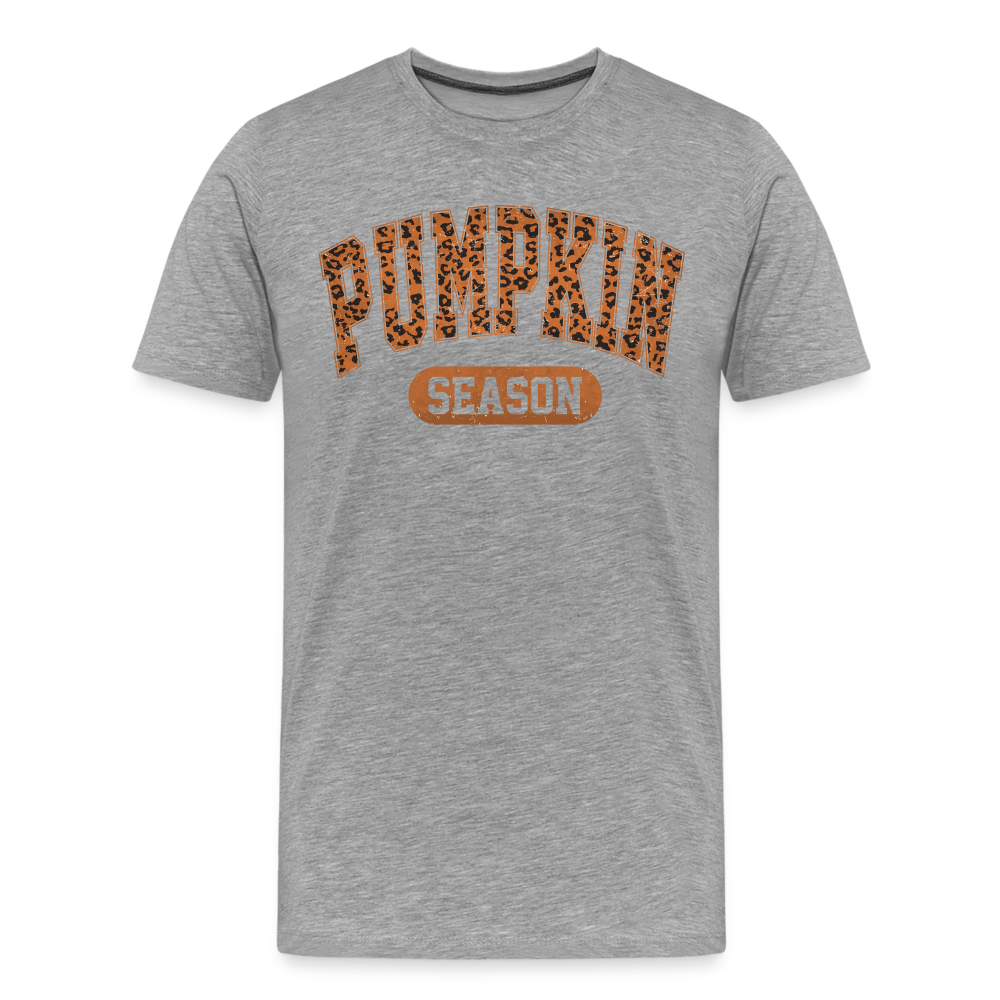 PUMPKINSEASON Halloween Horror Premium T-Shirt Herren - Grau meliert