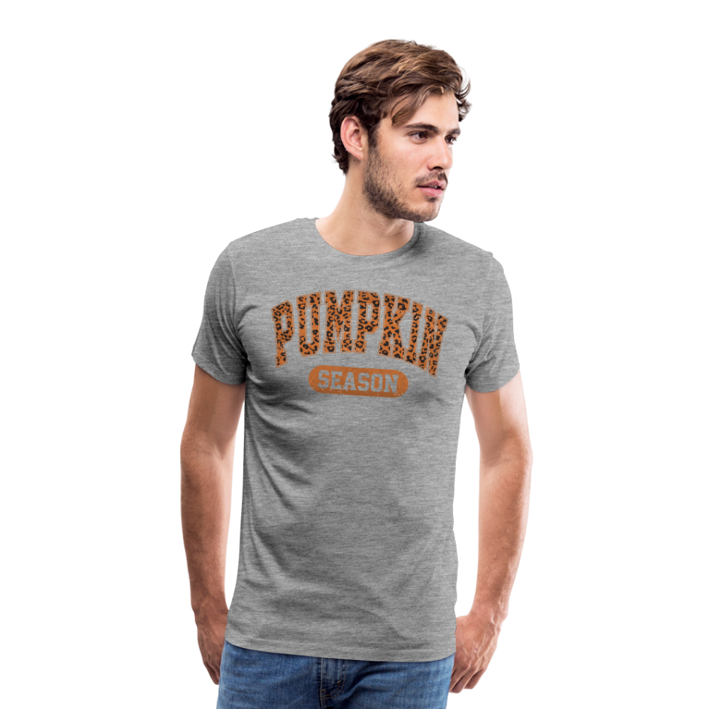 PUMPKINSEASON Halloween Horror Premium T-Shirt Herren - Grau meliert