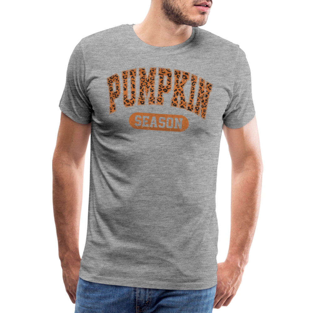 PUMPKINSEASON Halloween Horror Premium T-Shirt Herren - Grau meliert