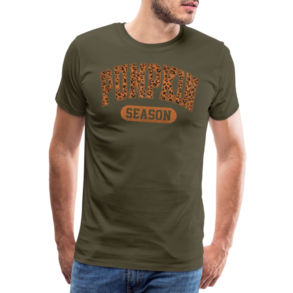 PUMPKINSEASON Halloween Horror Premium T-Shirt Herren - Khaki