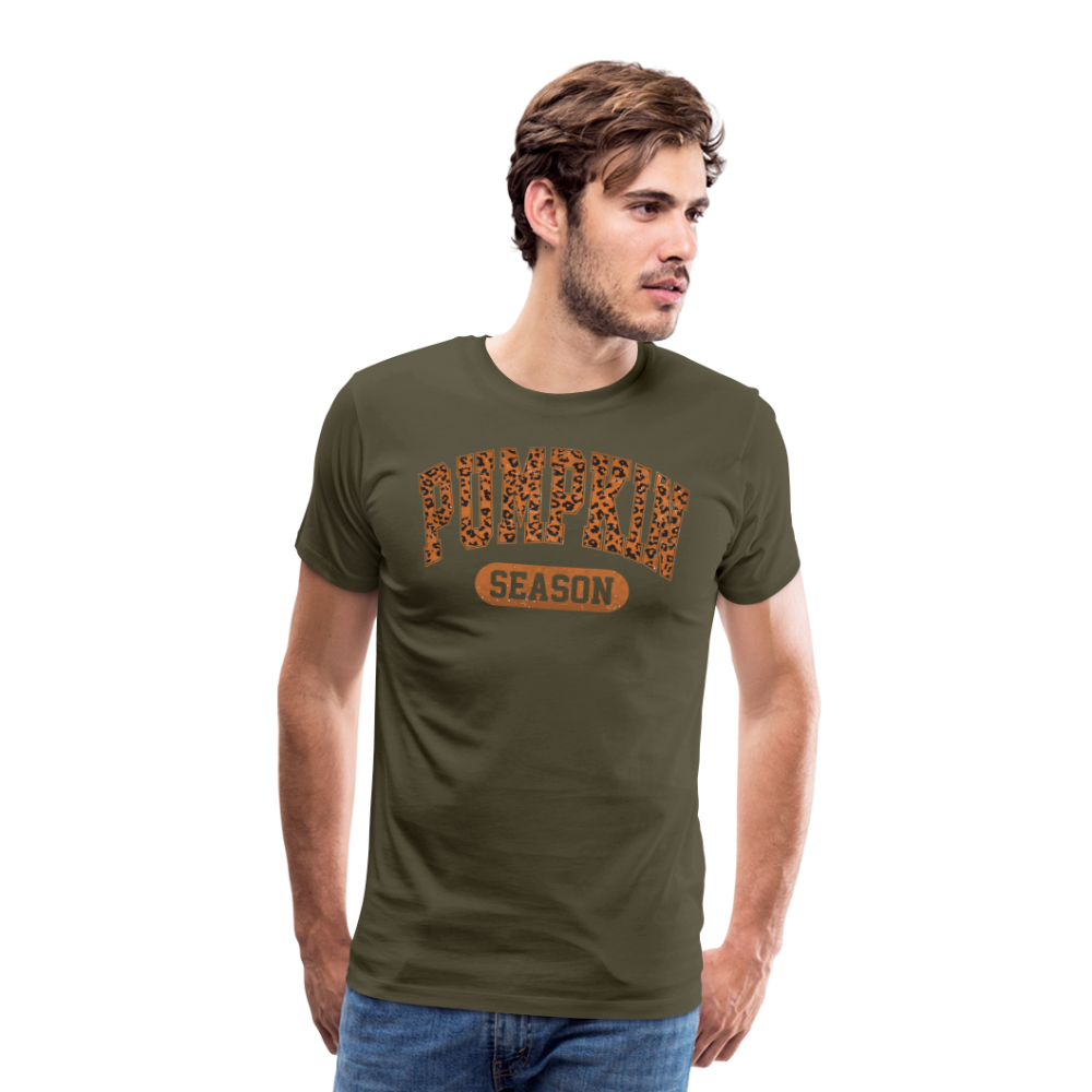 PUMPKINSEASON Halloween Horror Premium T-Shirt Herren - Khaki