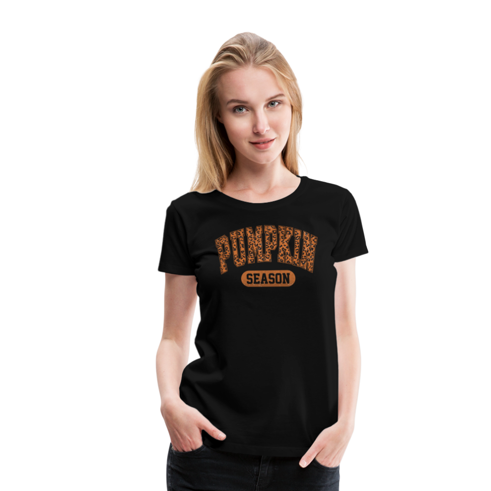 PUMPKINSEASON Halloween Horror Premium T-Shirt Damen - Schwarz