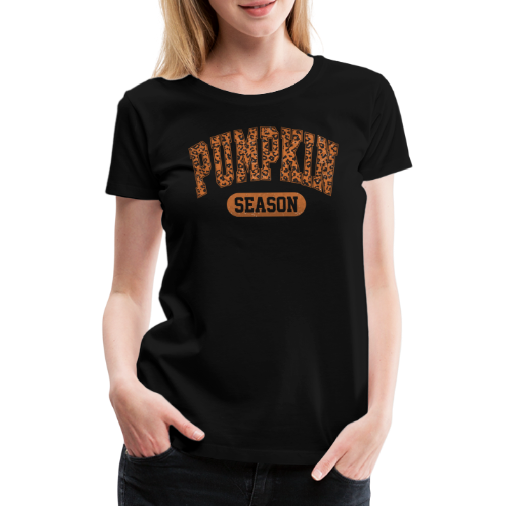 PUMPKINSEASON Halloween Horror Premium T-Shirt Damen - Schwarz