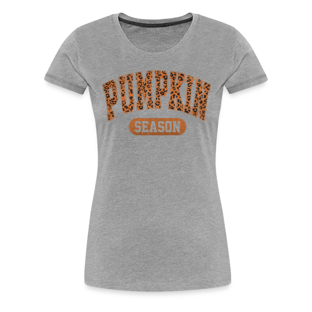 PUMPKINSEASON Halloween Horror Premium T-Shirt Damen - Grau meliert