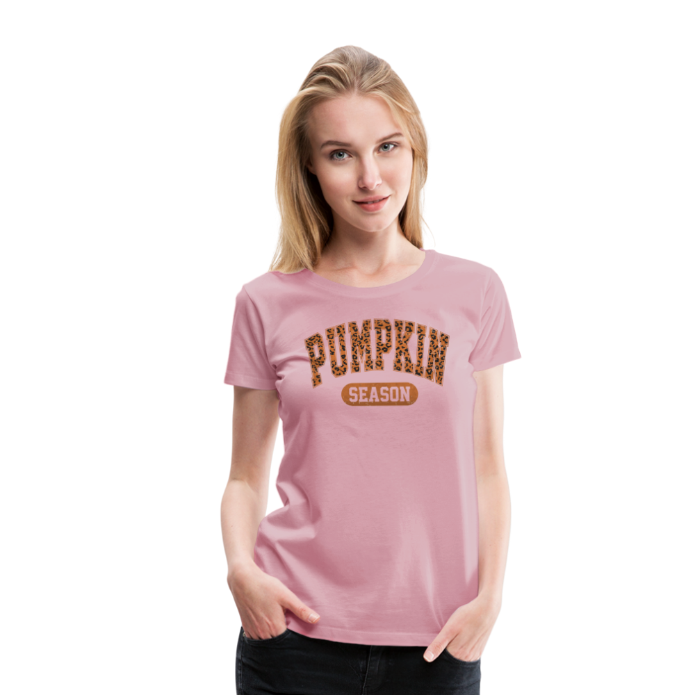 PUMPKINSEASON Halloween Horror Premium T-Shirt Damen - Hellrosa