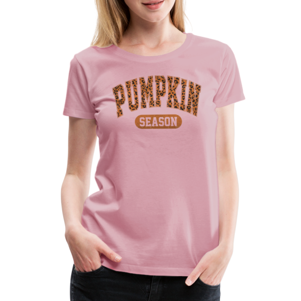 PUMPKINSEASON Halloween Horror Premium T-Shirt Damen - Hellrosa