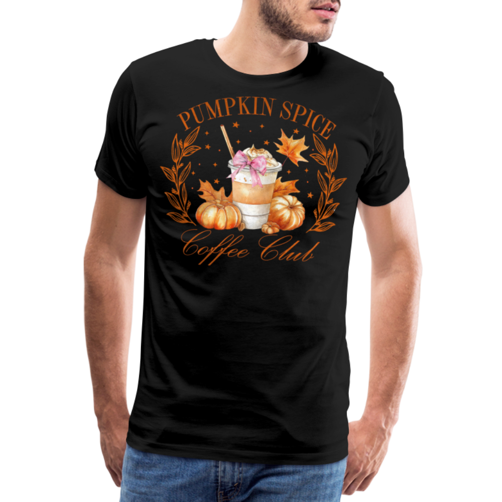 PUMPKIN SPICE Halloween Horror Premium T-Shirt Herren - Schwarz