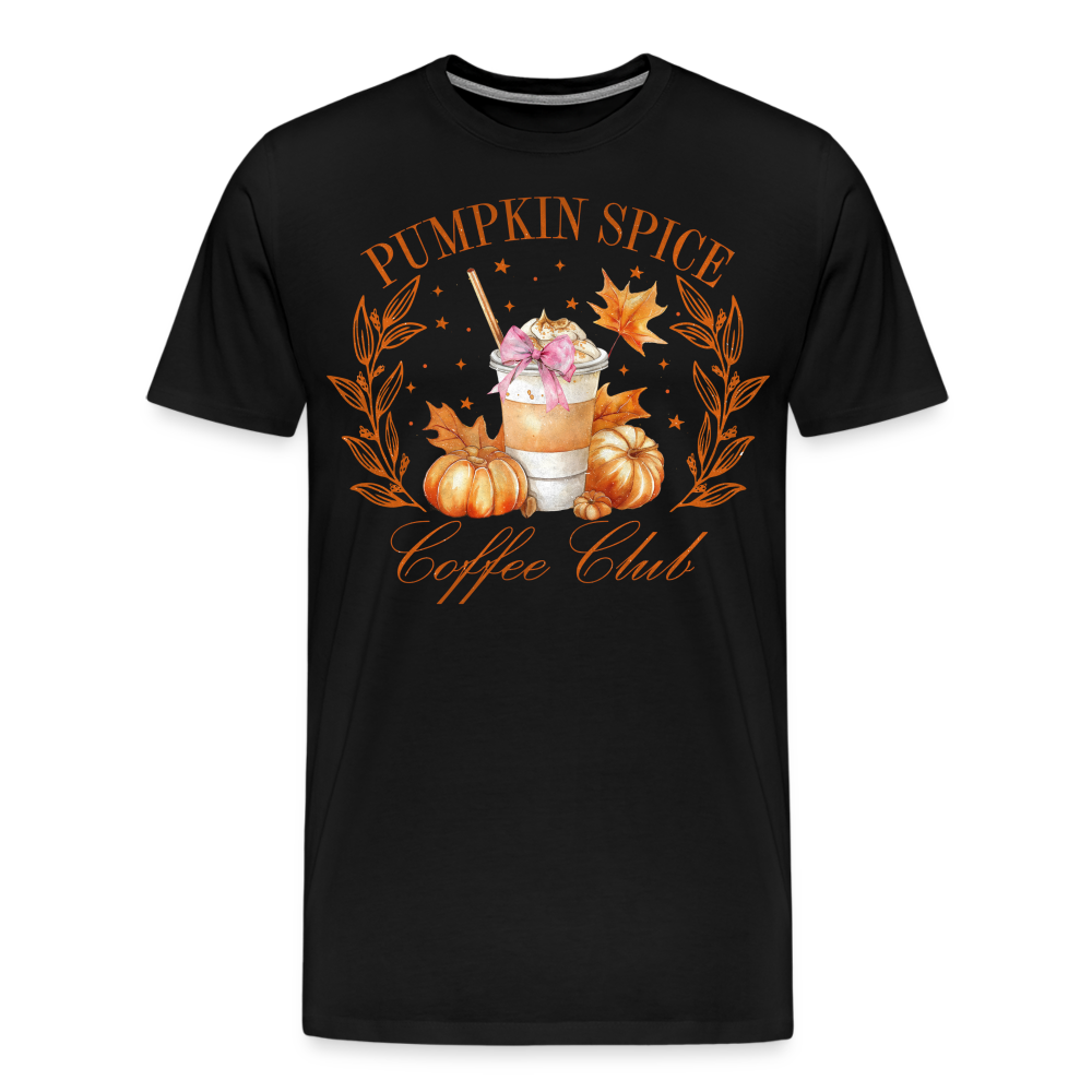 PUMPKIN SPICE Halloween Horror Premium T-Shirt Herren - Schwarz