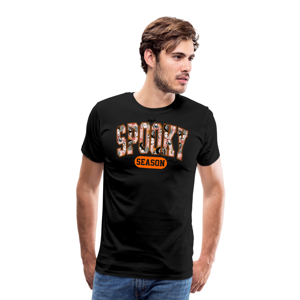 Spooky Season Halloween Horror Premium T-Shirt Herren - Schwarz