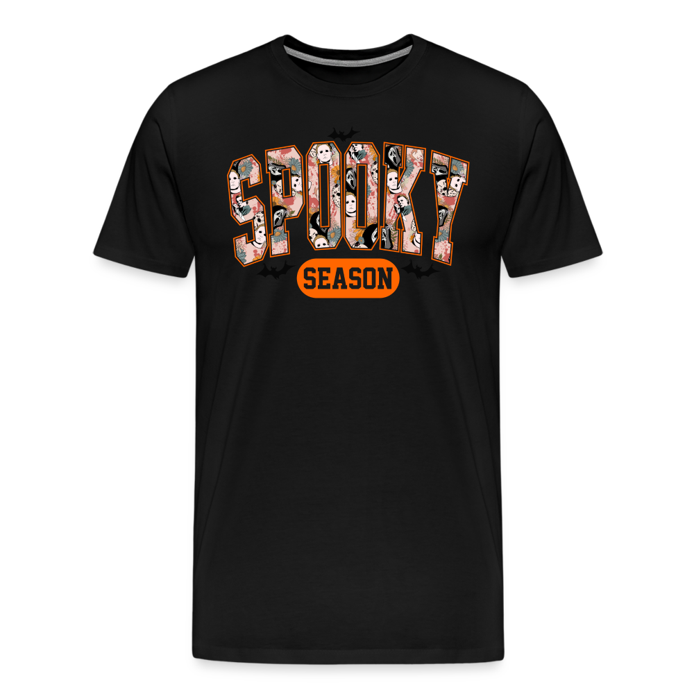 Spooky Season Halloween Horror Premium T-Shirt Herren - Schwarz