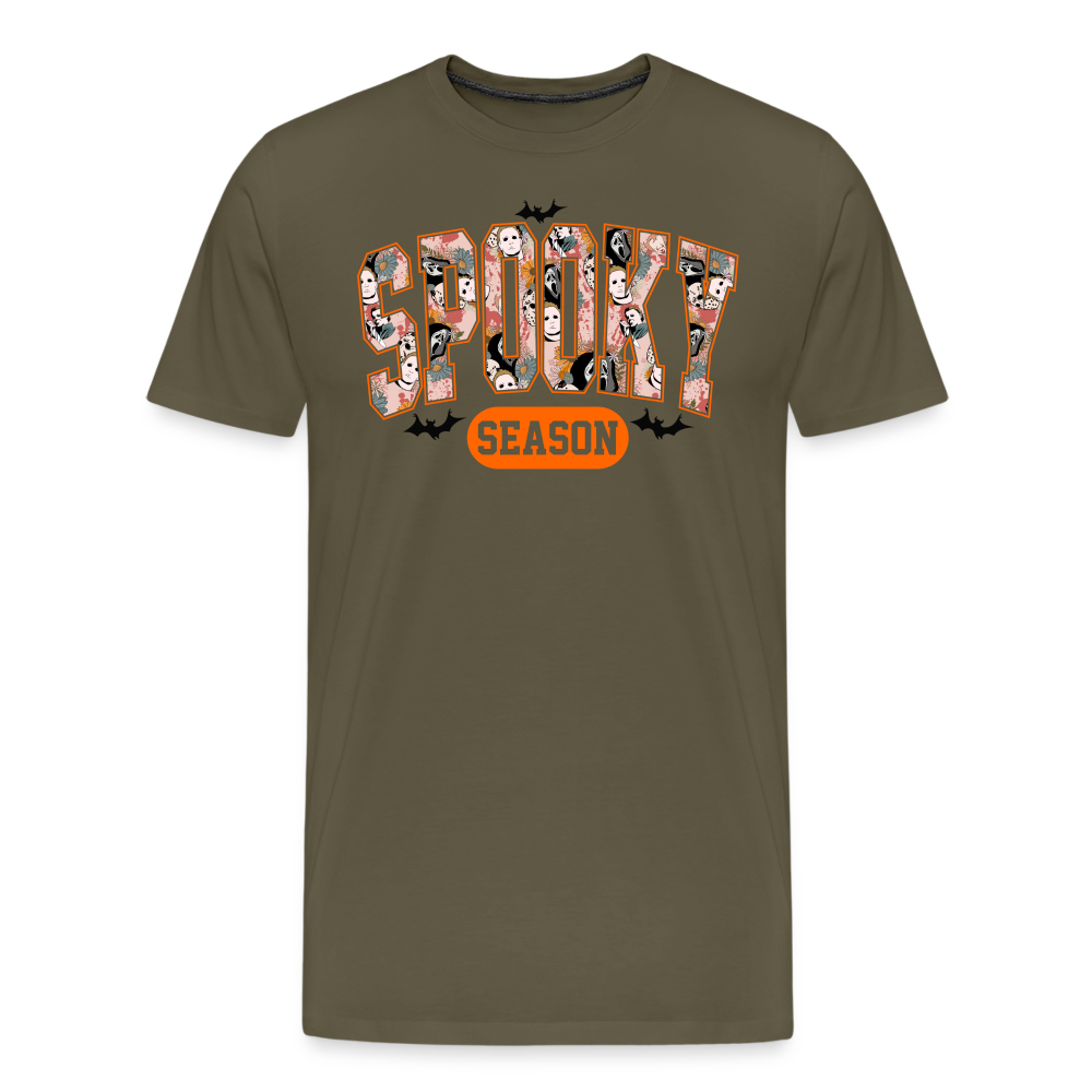 Spooky Season Halloween Horror Premium T-Shirt Herren - Khaki