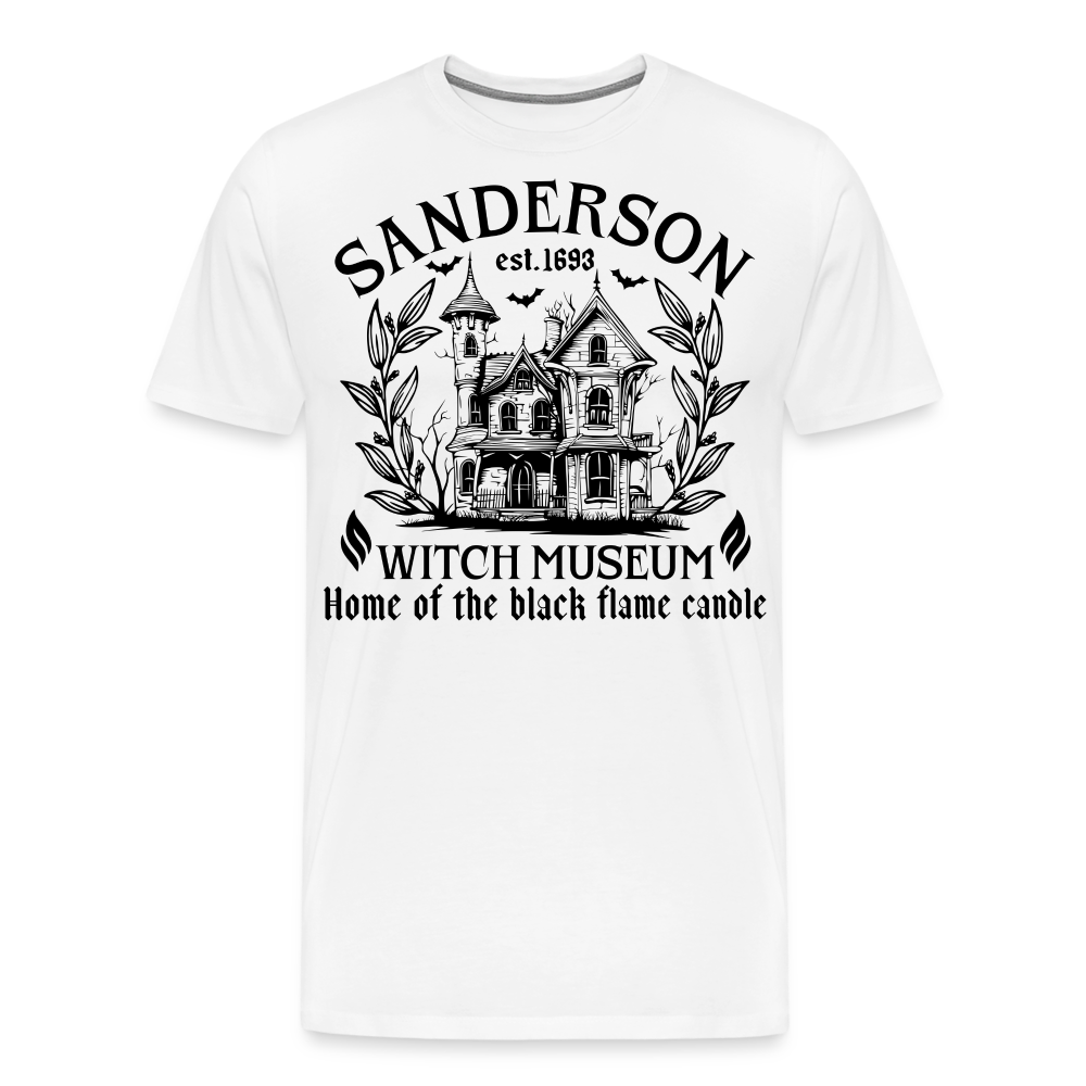 Sanderson EST. 1693 Halloween Horror Premium T-Shirt Herren - Weiß