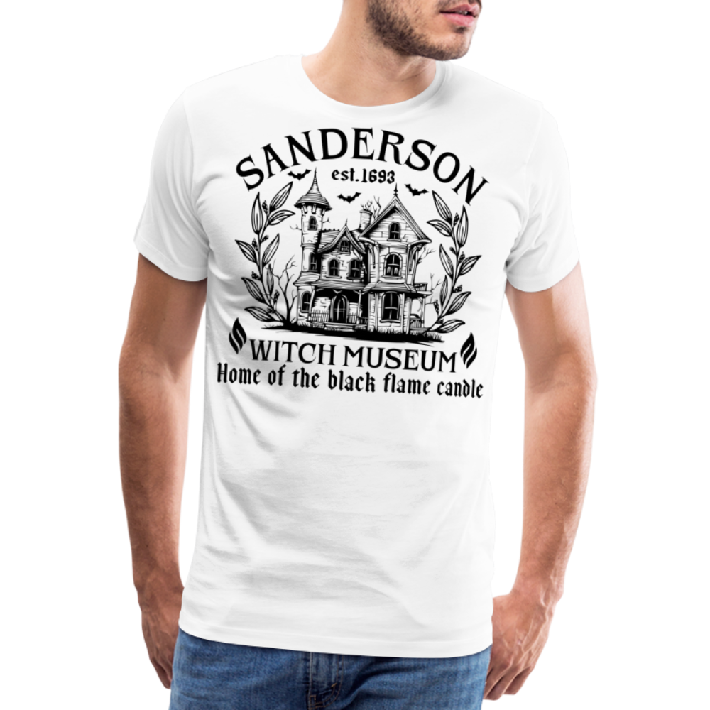 Sanderson EST. 1693 Halloween Horror Premium T-Shirt Herren - Weiß