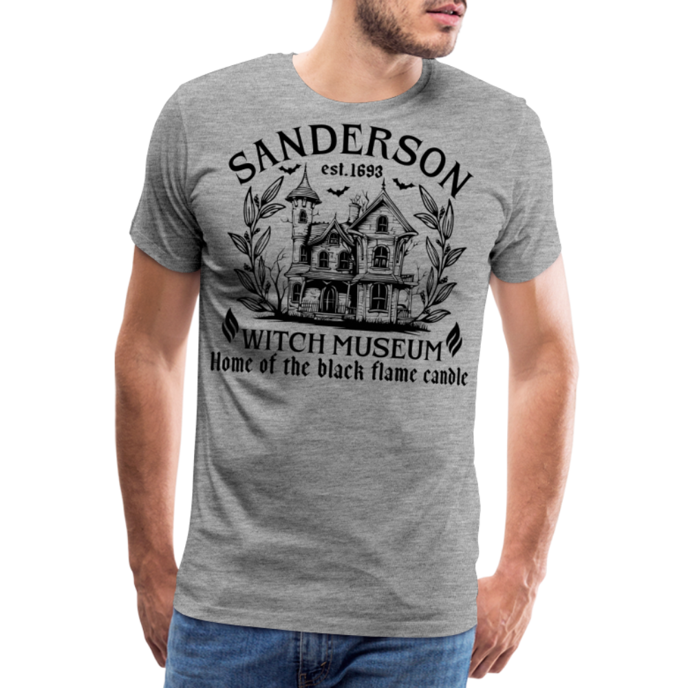 Sanderson EST. 1693 Halloween Horror Premium T-Shirt Herren - Grau meliert