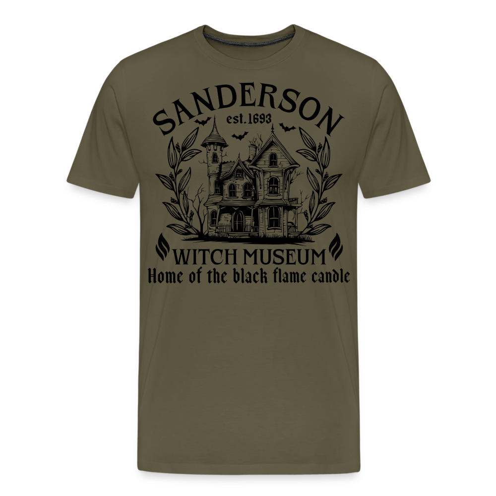 Sanderson EST. 1693 Halloween Horror Premium T-Shirt Herren - Khaki