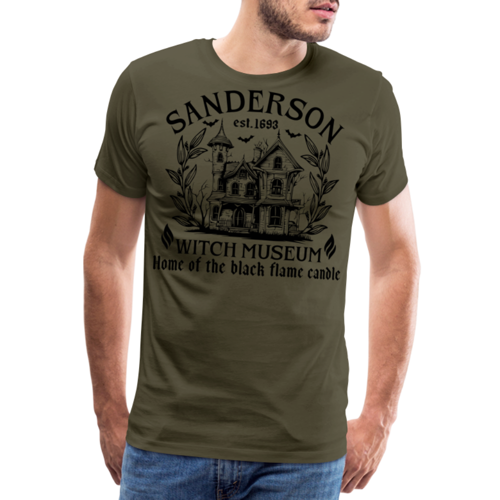 Sanderson EST. 1693 Halloween Horror Premium T-Shirt Herren - Khaki