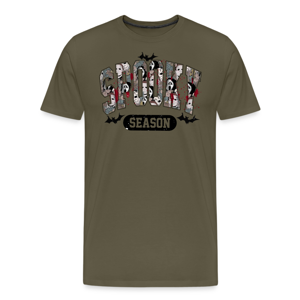Spooky Season 2 Halloween Horror Premium T-Shirt Herren - Khaki