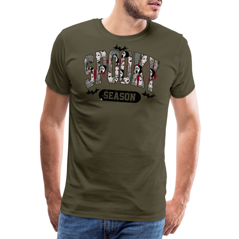 Spooky Season 2 Halloween Horror Premium T-Shirt Herren - Khaki