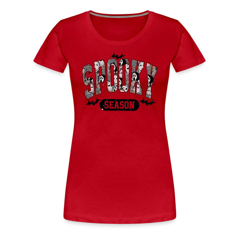 Spooky Season 2 Halloween Horror Premium T-Shirt Damen - Rot