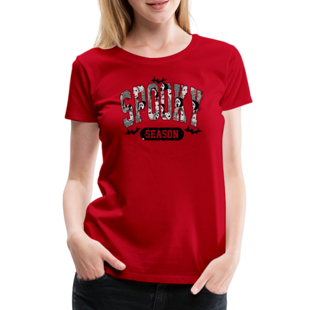 Spooky Season 2 Halloween Horror Premium T-Shirt Damen - Rot