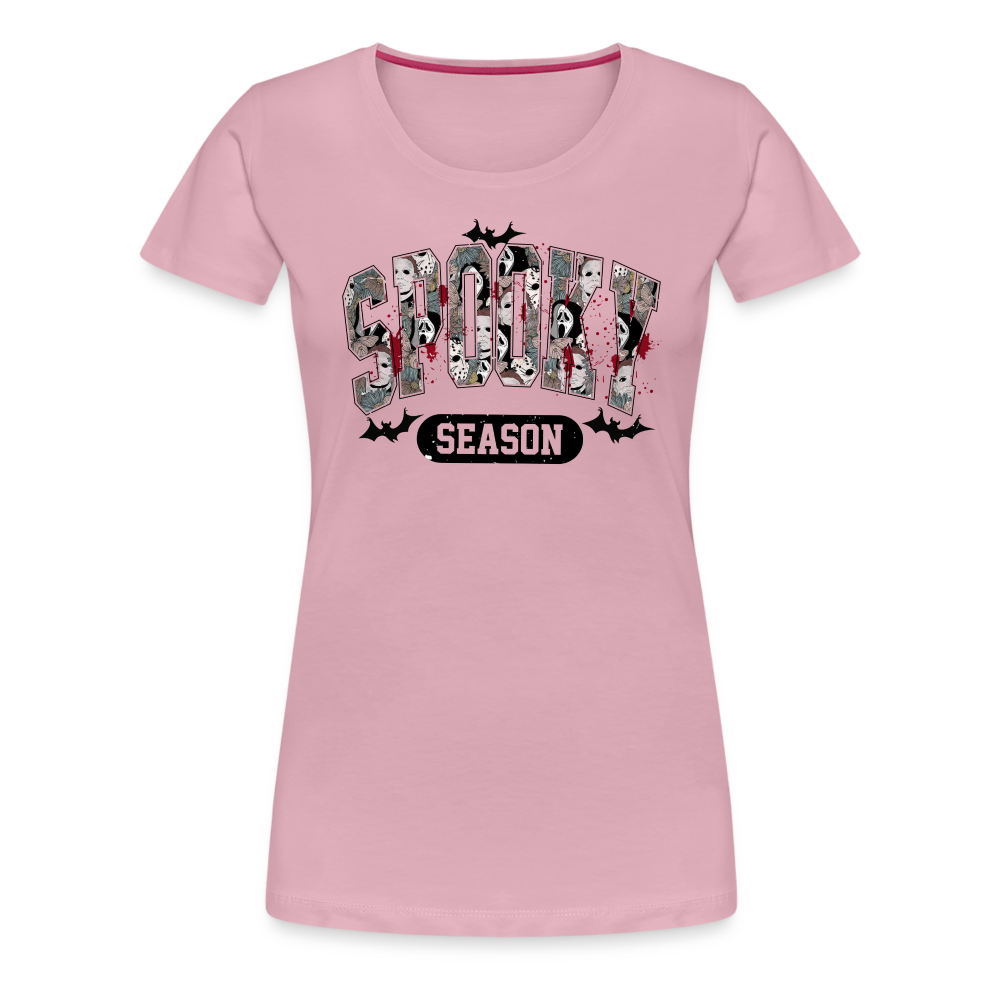 Spooky Season 2 Halloween Horror Premium T-Shirt Damen - Hellrosa