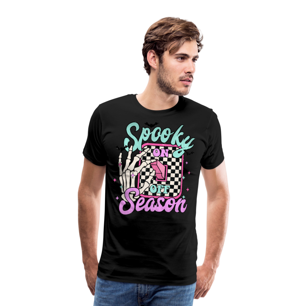 Spooky Season Halloween Horror Premium T-Shirt Herren - Schwarz