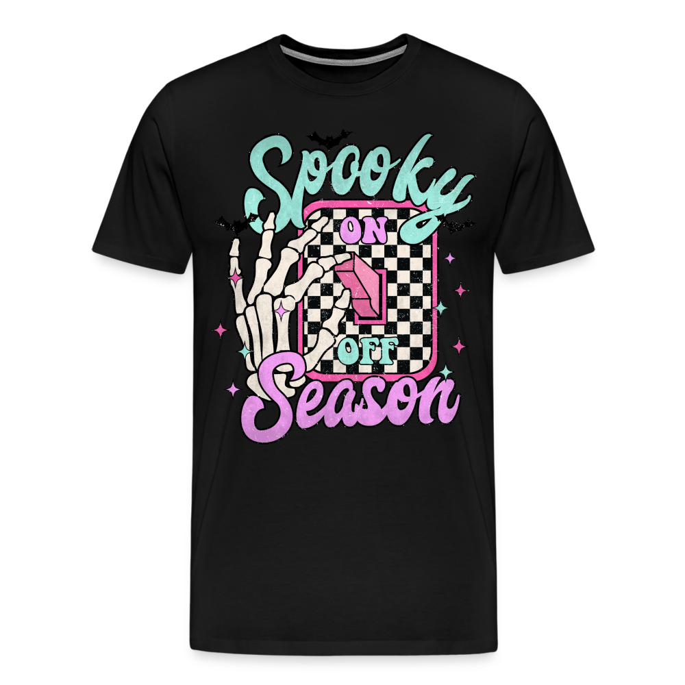 Spooky Season Halloween Horror Premium T-Shirt Herren - Schwarz