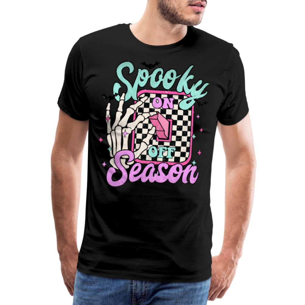 Spooky Season Halloween Horror Premium T-Shirt Herren - Schwarz