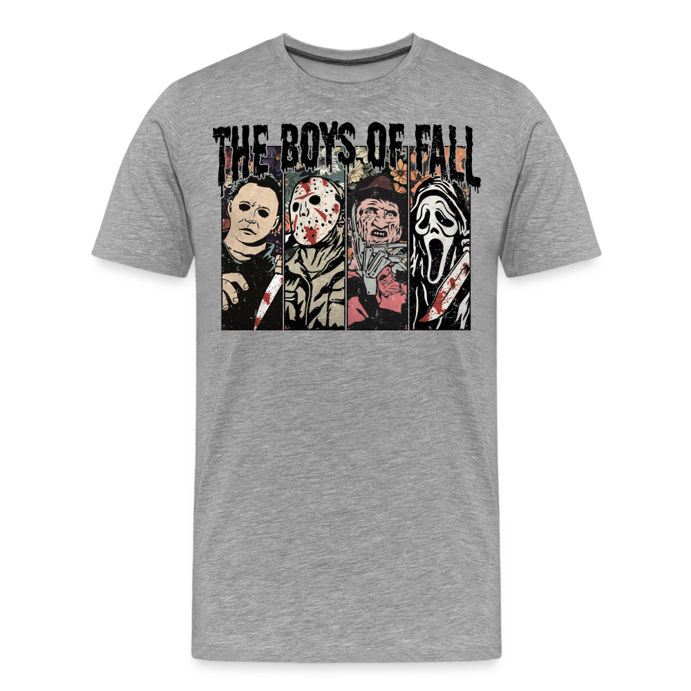 The Boys Halloween Horror Premium T-Shirt Herren - Grau meliert