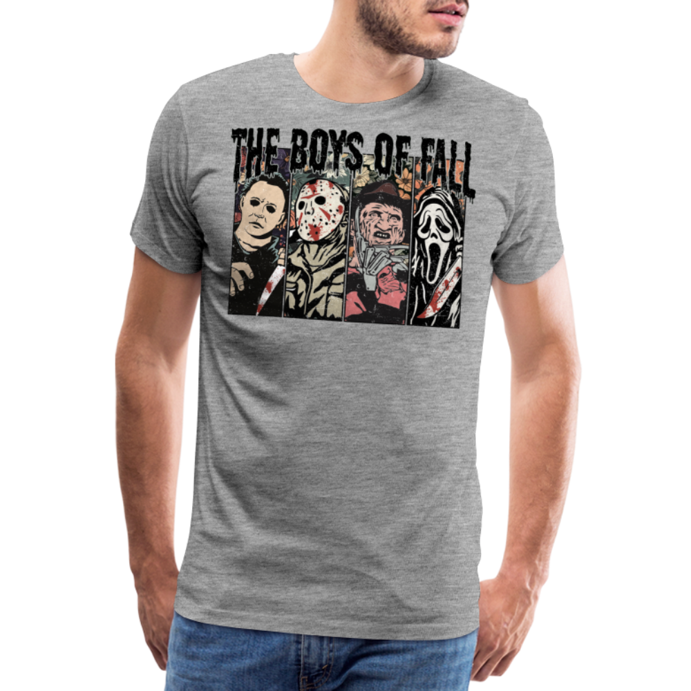 The Boys Halloween Horror Premium T-Shirt Herren - Grau meliert