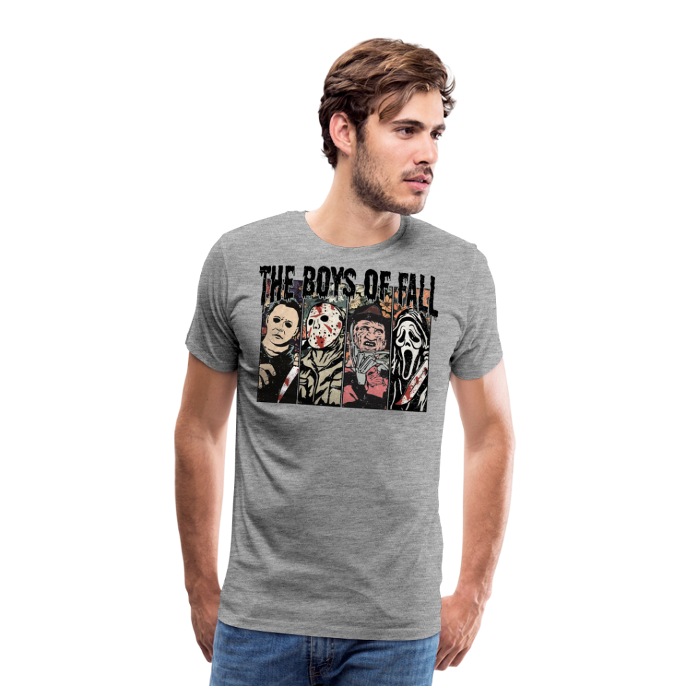 The Boys Halloween Horror Premium T-Shirt Herren - Grau meliert