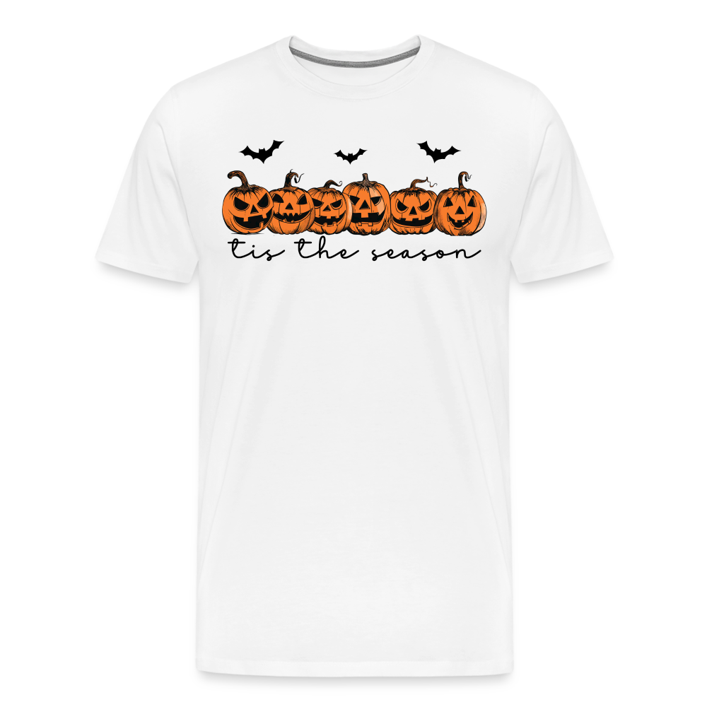 tistheseason Halloween Horror Premium T-Shirt Herren - Weiß