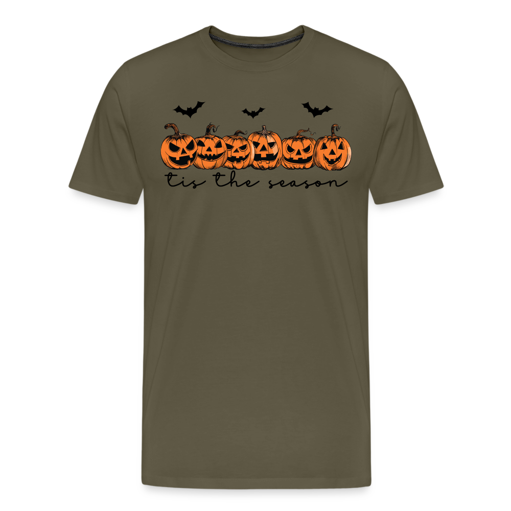 tistheseason Halloween Horror Premium T-Shirt Herren - Khaki