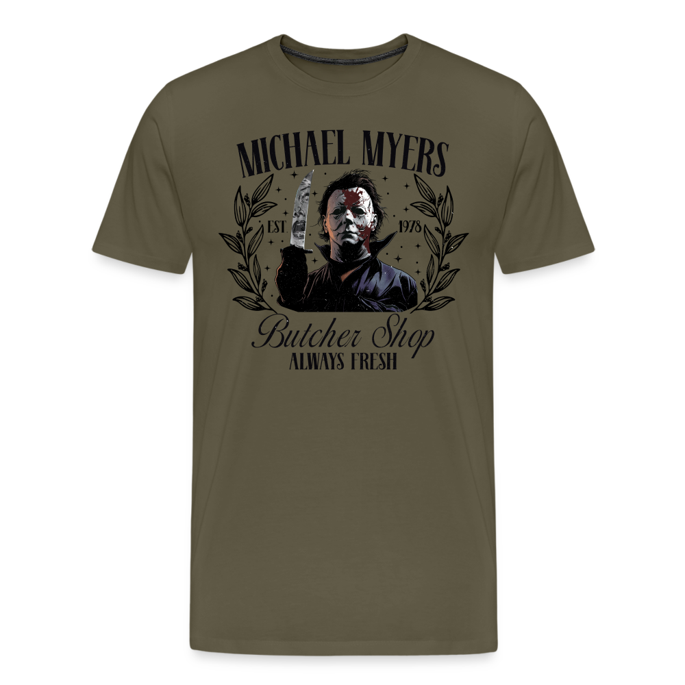 Michael Myers Shop Halloween Horror Premium T-Shirt Herren - Khaki